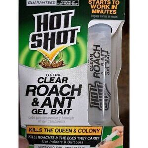 Hot Shot HG-95769 Ultra Clear Ant and Roach Gel Bait